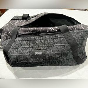 PINK BY VC DUFFLE BAG BLACK